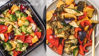 Air Fryer Roasted Vegetables [upl. by Neelahtak]