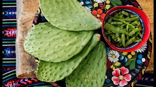 How to Prep and Cook Nopales [upl. by Apollo]