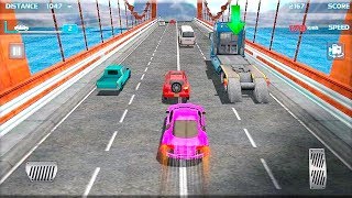 Turbo Driving Racing 3D  Gameplay Android game  endless racing games [upl. by Melton]