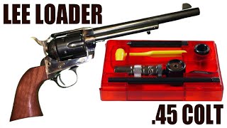 Lee Loader Review 45 Colt [upl. by Francois715]