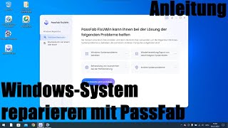 WindowsSystem reparieren mit PassFab FixUWin [upl. by Hathcock]