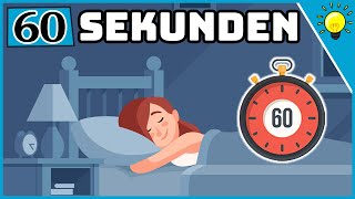 Einschlafen in 60 Sekunden  Die 478 Methode 😴 [upl. by Notsur]