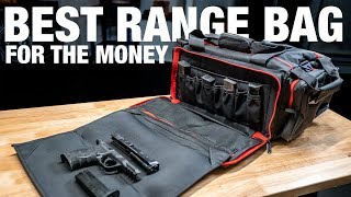 BEST RANGE BAG FOR THE MONEY  UTG Shooting Range Bag Review [upl. by Champaigne]