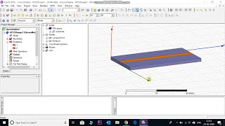 Design and Simulation of 50 Ω microstrip line using HFSS [upl. by Atilam]