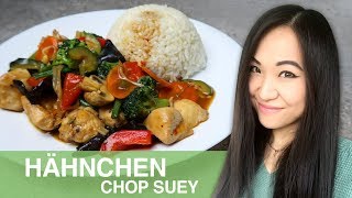 REZEPT Hähnchen Chop Suey  Chinapfanne [upl. by Hulda]