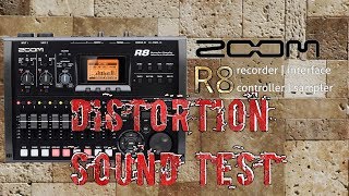 Zoom R8 distortion sample [upl. by Brittany107]