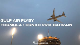 F1 Grand Prix Bahrain19 Experience  Gulf Air Flyby [upl. by Duma834]