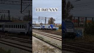 EU160 z IC Malczewski train trainspotting pociagi railway kolej pociag rail shorts fyp [upl. by Oflodur599]