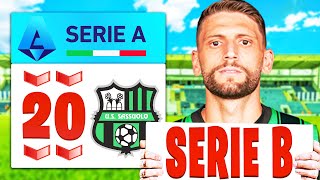 RICOSTRUISCO IL SASSUOLO dopo la RETROCESSIONE in SERIE B [upl. by Minnie711]