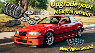 BMW M5x Valvetrain  Valve Stem Seal Replacement DIY Guide [upl. by Garv]