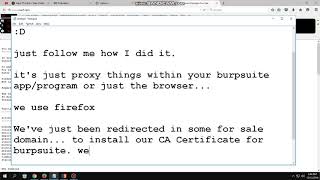 BURPSUITE CERTIFICATE CA INSTALLATION ISSUE [upl. by Chaker]