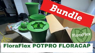 5 GALLON POTPRO W BUBBLER FLORACAP IRRIGATION amp POTPRO PLATFORMS 4X4 [upl. by Enivid]