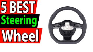 5 Best Car Steering Wheel Review 2024 [upl. by Hpotsirhc]