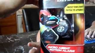 Unboxing Spy Gear Micro Agent Motion Alarm [upl. by Nev]