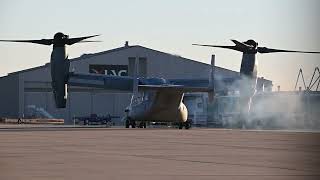 MV 22B Osprey Startup [upl. by Iram801]