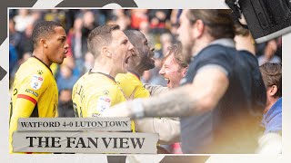 “Its Happened AGAIN” 🤣  Watford 40 Luton Town  The Fan View 👀 [upl. by Loferski]