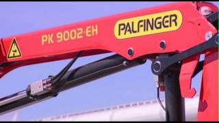 PALFINGER PK 9002 EH auf Dreiseitenkipper [upl. by Ericksen583]