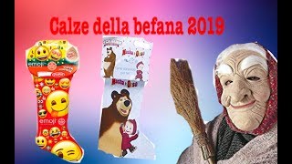 Apriamo Insieme le Calze della Befana 2019Masha e OrsoEmojiDragon Trainer [upl. by Keryt]