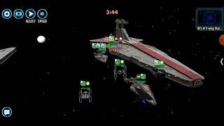 Fleet Chimaera Scythe ITF Vader vs Negotiator ETA Marauder YWing 70 banners [upl. by Trutko]