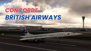 CONCORDE Taking Off Stunning Supersonic Departure [upl. by Hbahsur]