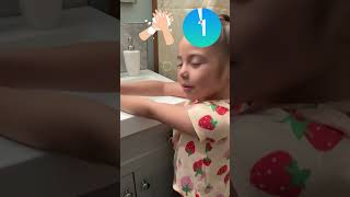 Wash your hands Children  Healthy habits for Kids  clean routines goodhabits educationalvideo [upl. by Bunch]