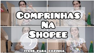 COMPRINHAS NA SHOPEE DECORAÇÃO DA COZINHAACHADINHOS SHOPEE [upl. by Rucker405]