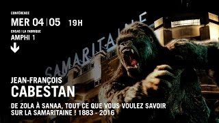 Conférence de JeanFrançois CABESTAN quotla Samaritaine 1883  2016quot [upl. by Giacamo]