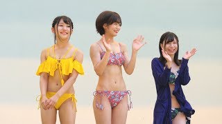 【4K】ハナミズキ スイムウエアファッションショーamp Summer Live 2018 かしいかえん [upl. by Emyam577]