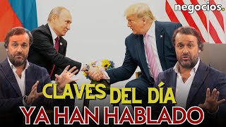 Claves del día Trump ya ha hablado con Putin Europa ante el precipicio y Bitcoin y dólar reinan [upl. by Lleznov]