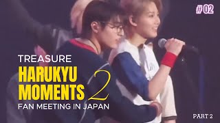 HARUKYU 🦋🐨 PART 2  TREASURE FAN MEETING IN JAPAN treasure haruto junkyu [upl. by Bena]