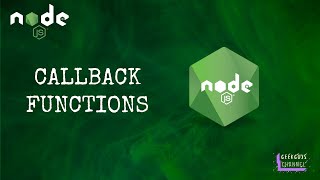 Node JS Callback Functions [upl. by Garik863]