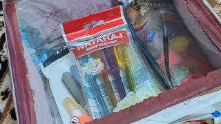 Pen organizer DIY Easy to make at home [upl. by Rikki]