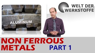 Material Science Non Ferrous Metals Part 1 Aluminum [upl. by Ecnerret]