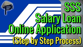 SSS Salary Loan Online Application Step by Step Process [upl. by Nnoj714]