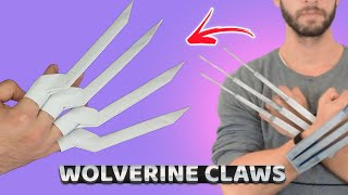 WOLVERINE CLAWS ORIGAMI EASY TUTORIAL  DIY ORIGAMI PAPER CLAWS WOLVERINE WEAPON CRAFTING XMEN ART [upl. by Oahc]