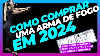 Como Tirar POSSE DE ARMA DE FOGO em 2024  ATUALIZADO Passo a Passo Detalhado [upl. by Jarad]