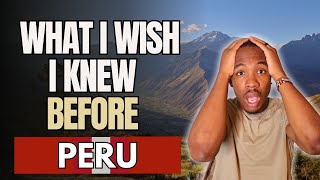 14 Things to Know BEFORE You Visit PERU Lima amp Cusco Peru Travel Guide [upl. by Ehrenberg]