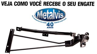 Veja como você receberá em sua casa o seu Engate Reboque para Automóveis Metalvis [upl. by Pietra]