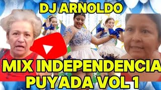 MIX INDEPENDENCIA PUYADA VOL1 🇸🇻 DJ ARNOLDO EL SALVADOR X JONA SV [upl. by Elianore50]