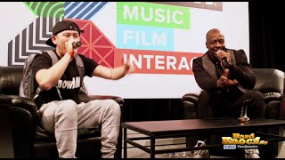 Wyclef Jean and MC Jin Trade Freestyle Raps and Beatbox at SXSW [upl. by Ecarg876]