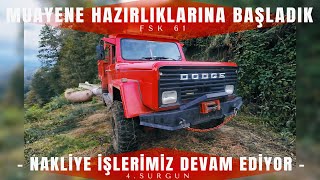 MUAYENE HAZIRLIKLARI BAŞLADI  NAKLİYE İSLERİNE DEVAM [upl. by Katzman]