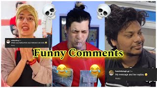 Non Stop Funny Instagram Comments  Ankur khan [upl. by Mccafferty]