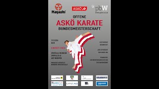 ASKÖ Karate offene Bundesmeisterschaften 2024 [upl. by Ecnarual]