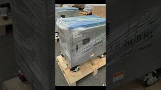 PowerInPro H1 Mobile Power Station 5KW 12kWh system shipping to UK High capacity power station [upl. by Saretta]