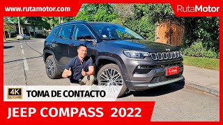 Jeep Compass Limited 13T 2022  Actualización de un icónico SUV de la marca precursora del offroad [upl. by Michaela]