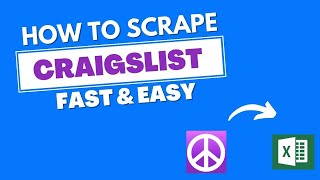 How to scrape data from Craigslist easily [upl. by Akzseinga]