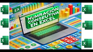 Cuatro maneras de hacer una numeración consecutiva en Excel 2020 [upl. by Jankey385]