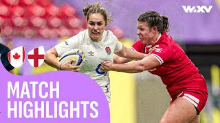 England become backtoback CHAMPIONS 🤯  Canada v England  Highlights  WXV 1 [upl. by Davies754]