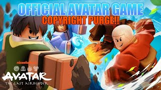 The Upcoming OFFICIAL Avatar Game has Started the Copyright Purge [upl. by Sukram]