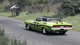 Assetto corsa Battenbergring Dodge Challenger 1971 [upl. by Karmen]